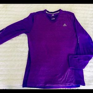Adidas Womens Climalite running long sleeve top